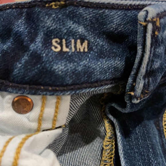 American Eagle Outfitters Slim Next Level Airflex Distressed Raw Hem-32 - Picture 11 of 14